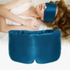 Mulberry Silk Sleeping Mask Eyepatch Blocking Light Eyemask Eyeshade Soft Padded Slaapmasker Travel Sleeping Aid for Sleep Patch 5
