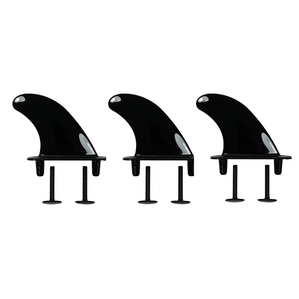 1/3Pcs Surfboard Fins With Replacement 6 Screws Bolts for Softboard SUP Stand Up Paddle Board Surfing Accessories