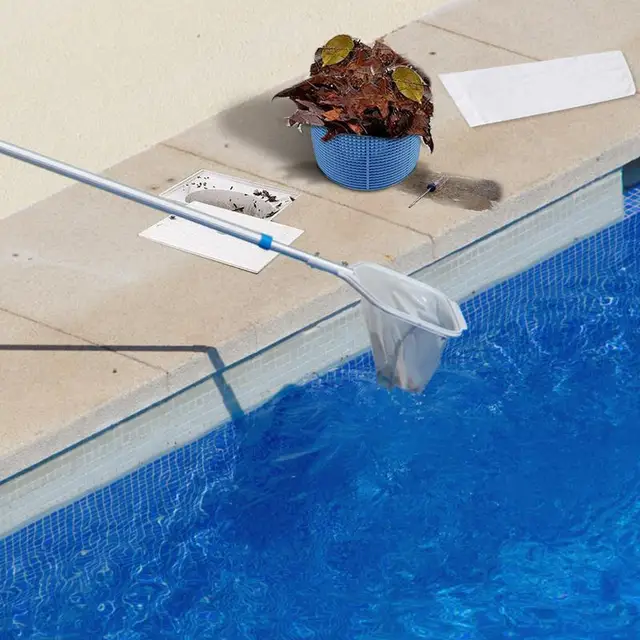 10 Darab Úszómedence Szűrő Nettó Levél Skimmer Hálózsákok Tisztítószerszám Kosarakhoz - Image 2