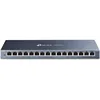 16 Port Gigabit Ethernet Network Switch, Desktop/ Wall-Mount, Fanless, Sturdy Metal w/ Shielded Ports, Traffic 1