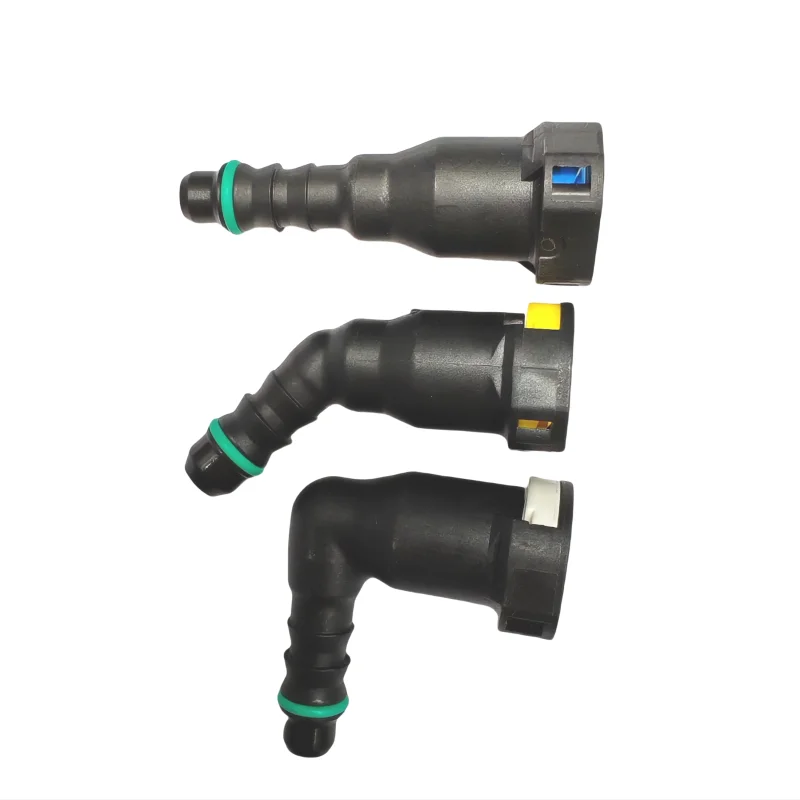 Connecteur Carburant 90° Mercedes Sprinter - ECSiNG - ID 7.89mm - Compatible 2018-2019 - Noir