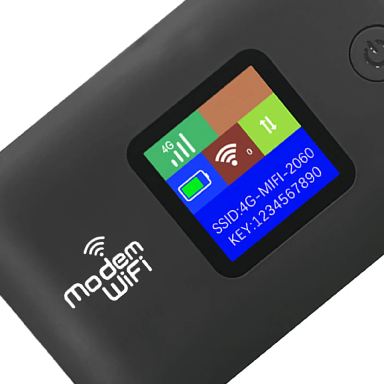 Portable 4G LTE Mobile Hotspot Router with SIM Slot - High-Speed 300Mbps Connectivity for Up to 10 Devices, Ideal for Global Travel