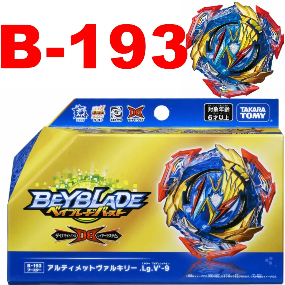 

TAKARA TOMY BEYBLADE GENUINE BEYSCOLLECTOR BEY B-193 Ultimate Valkyrie Lg.V'-9 DB Booster