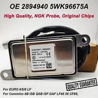 High Quality Chips for NGK Probe 5WK96675A 2894940 A034X847 Nitrogen Oxide Nox Sensor For Cummins VOLVO DAF XF Truck Made in DE 1