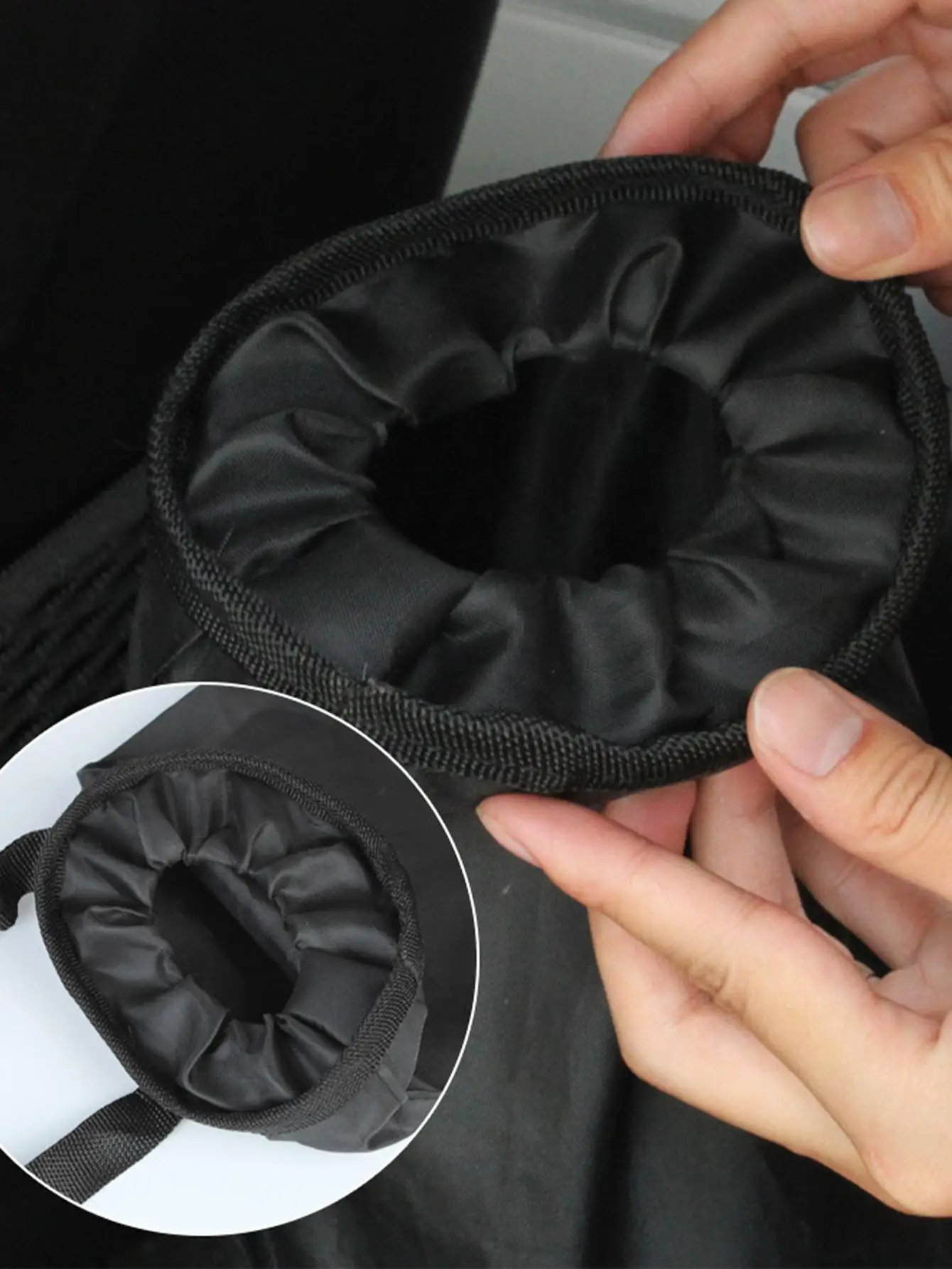 Car Garbage Storage Hanging Bag Car mounted Environmental Protection Garbage Bag Seat Back Storage Hanging 1PC car storage bag
