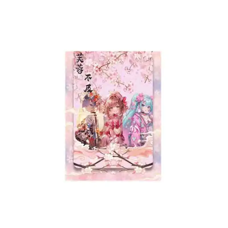 

Wholesales Goddess Story Collection Jiokasha Hibiscus Flower Girl A5 Mixed Animation Booster Box Complete Set Trading Cards