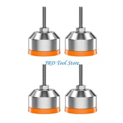 Adjustable Leveling Leg Supports with Anti - vibration Base for Enhanced Machinery Performance (4 pack)