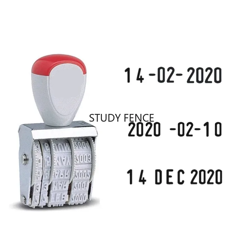 1pc Planner Date Stamp DIY Handle Account Date Stamps for Office ...