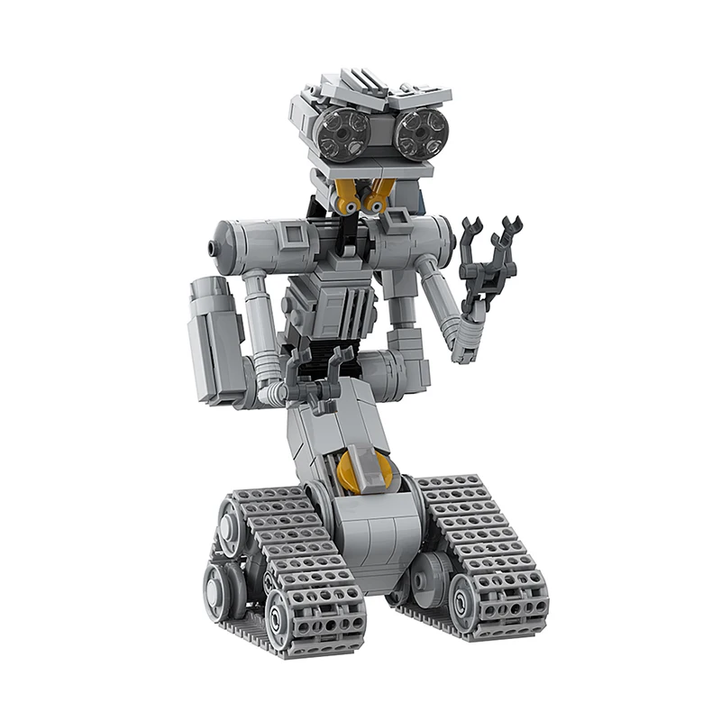 MOC 映画短絡回路軍事感情ロボットビルディングブロックセット