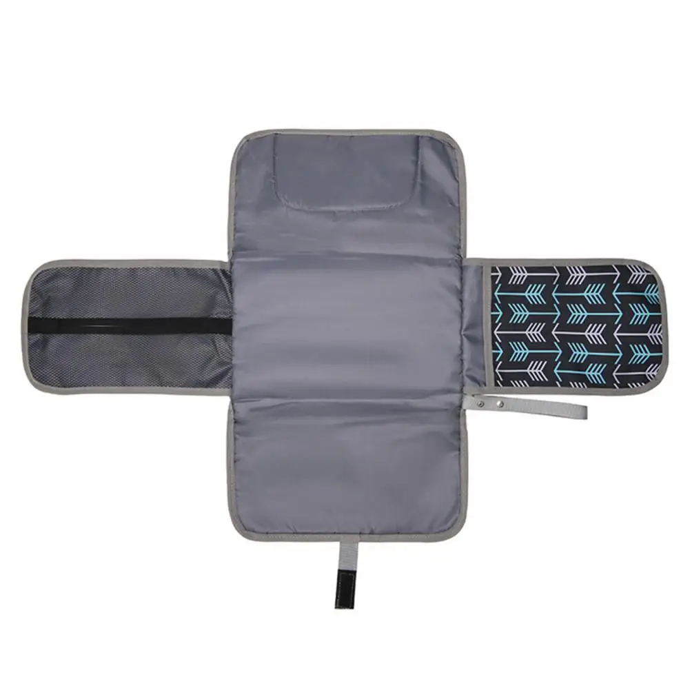 Diaper Bag Changing Pad with Storage Pockets Compact Diaper Changing Kit Travel Bag with Waterproof Pad for Baby