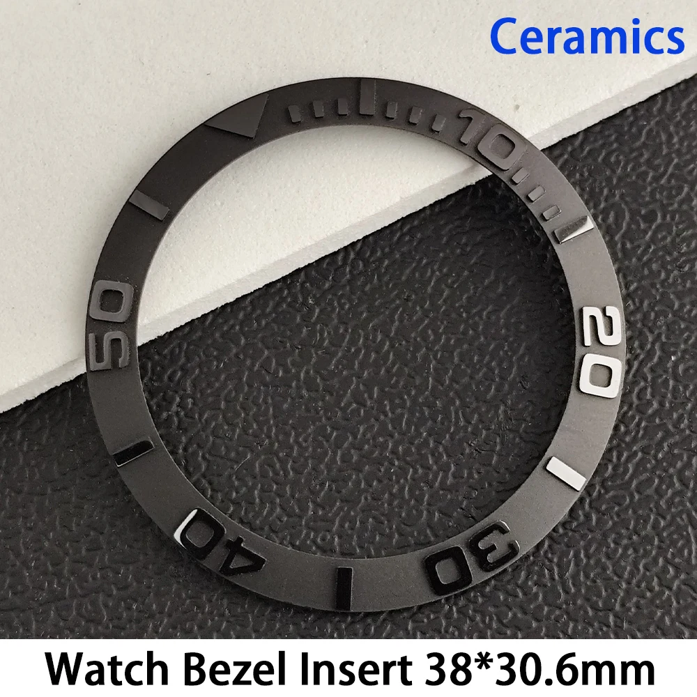 Premium 38mm Sloping Aluminum-Ceramic Bezel Insert