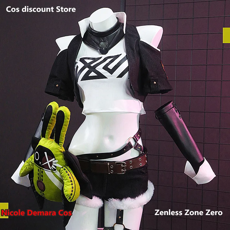 

Nicole Demara Cosplay Costume Zenless Zone Zero Cosplay Costume Anime Women Uniforms Role-playing Clothing for 2022 Sizes XS-XXL