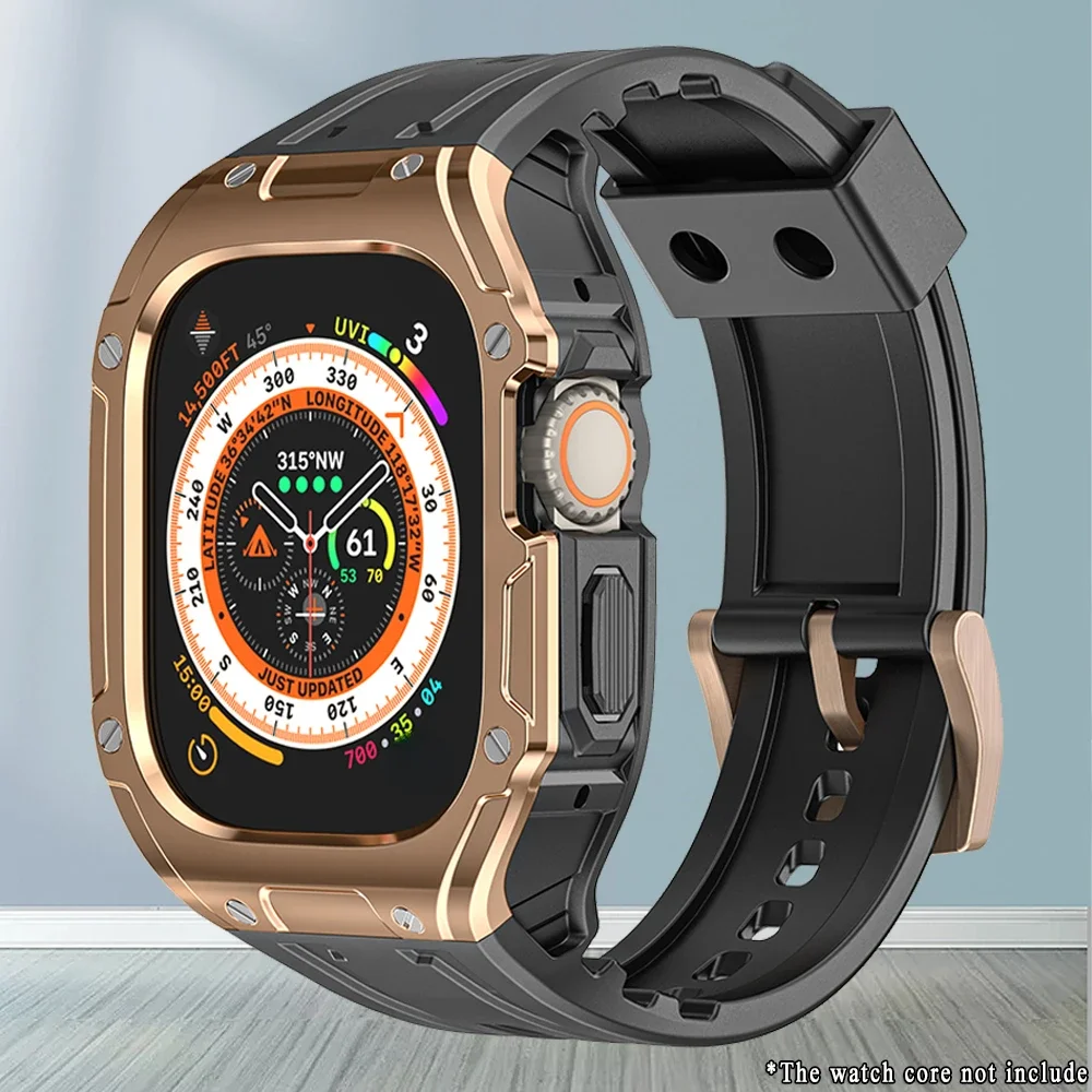 Premium TPU Sport Strap and Protective Case Set for Apple Watch Ultra 49mm