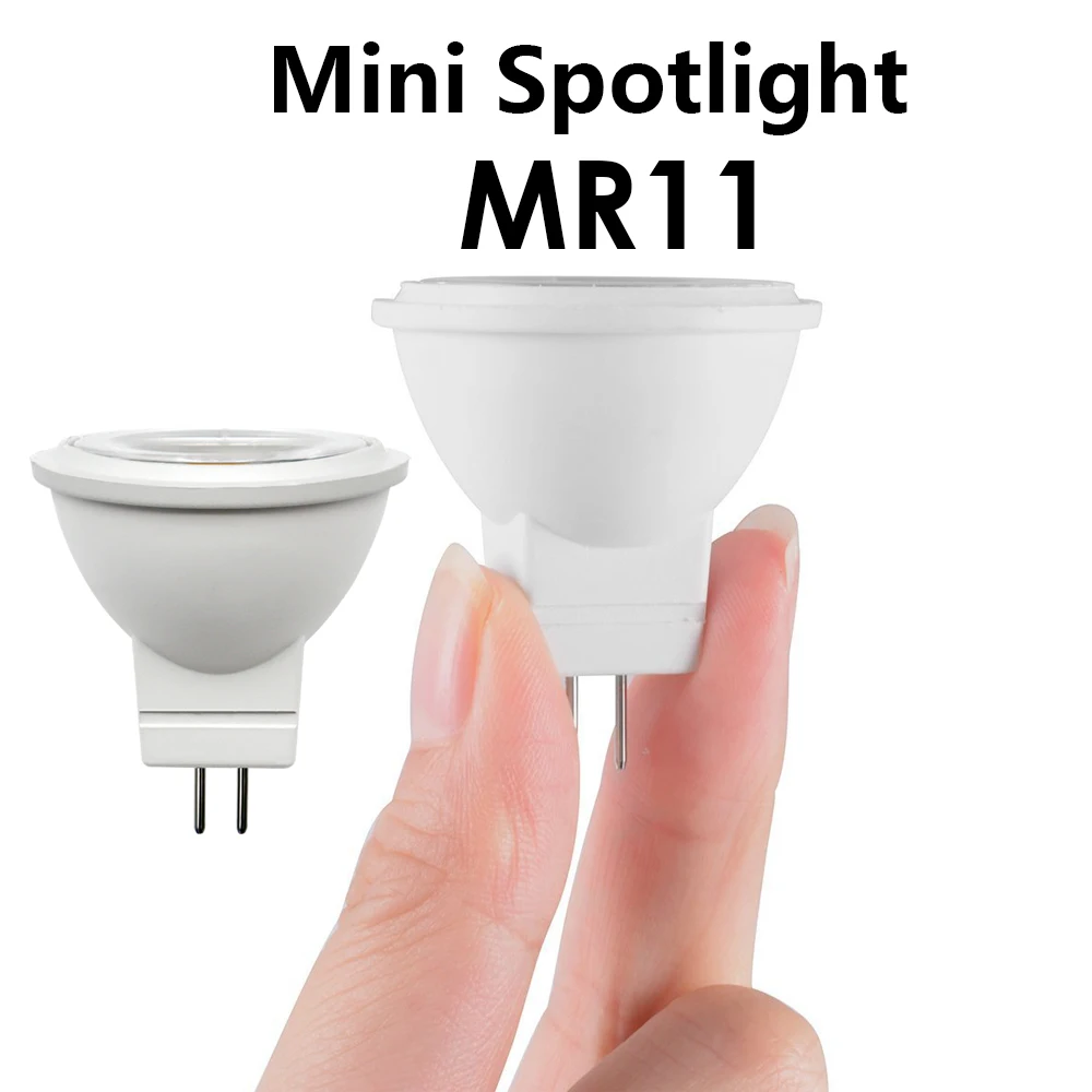 

4-20PCS LED Mini COB Spotlight MR11 GU4 12V 3W High Light Warm White Light Suitable for kitchen den Replacement 20W 50W Halogen