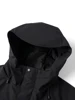 SIMWOOD 2024 Autumn New Oversize Hard Shell Water Repellent Rain Jacket Men Outdoor Hiking Coats 3