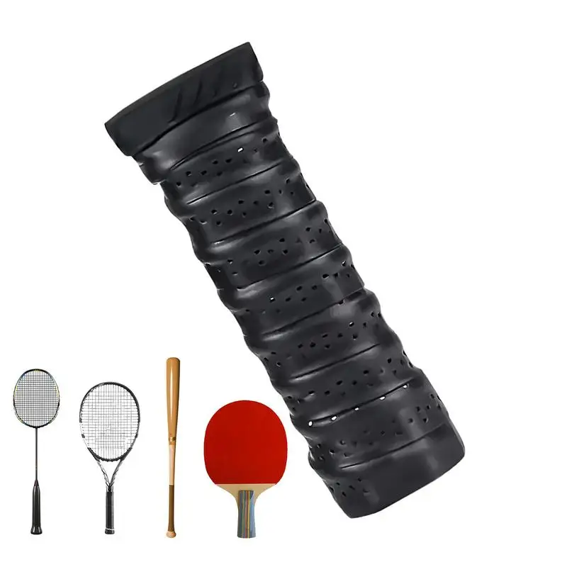 Nastro Antiscivolo Per Racchetta Da Badminton, 5 Pezzi - Overgrip Perforato Super Assorbente Per Tennis, Squash, Baseball - 2