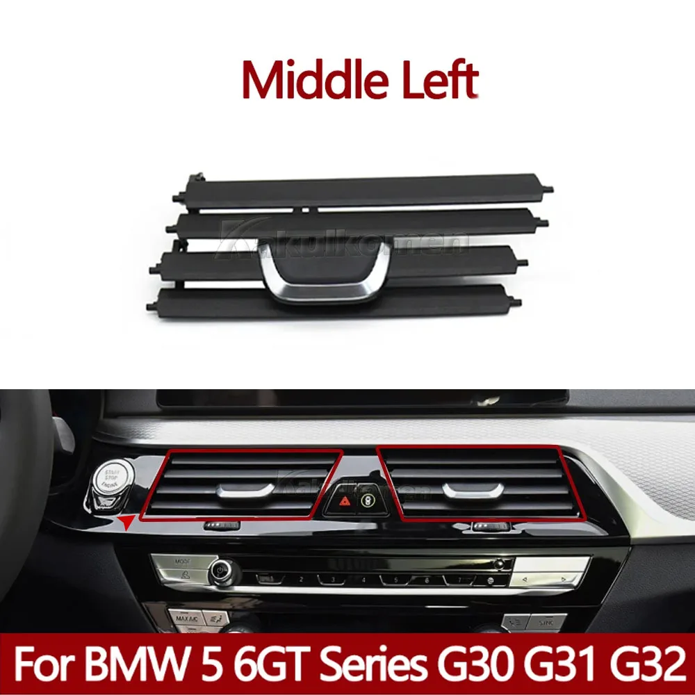 BMW 5 6GT 시리즈 G30 G31 G32 525i 530i 535i 540i용 자동차 앞뒤 에어컨 통풍구 그릴 아웃렛 클립 수리 키트