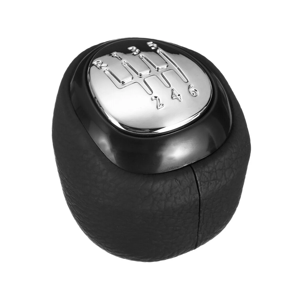 

6 Speed Gear Shift Knob Leather Lever Shifter for SAAB 93 9-3 SS 2003-2012 Car Styling