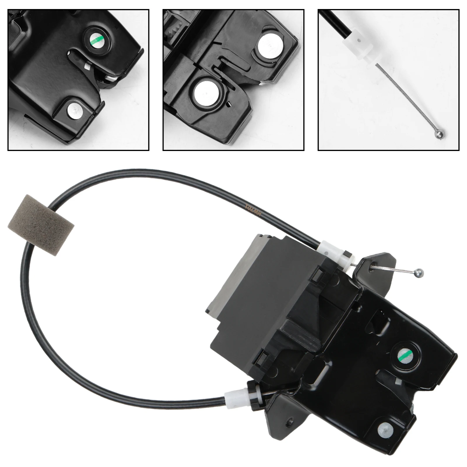 Housse De Protection Pour Coffre Arrière Jeep Wrangler JK/JKU 2007-2017 – Rideau De Rangement Avec 6 Anneaux En D