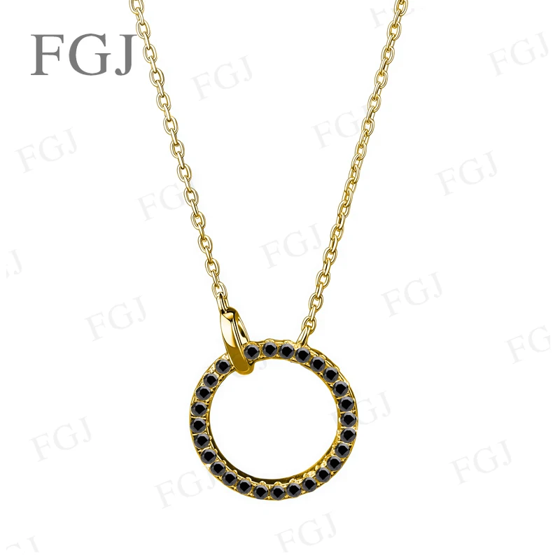 Maßgeschneiderte Moissanit-Öffnungskette aus 925er-Sterlingsilber, rund, VVS1 D/Schwarz/Champagner/Vivid Blue, für Party-Halskette, Schmuck, Geschenke – Detail 15