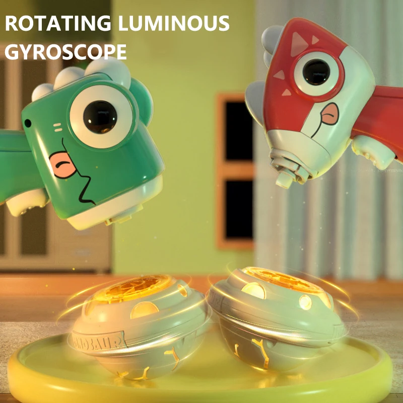 【Best SKU活动价 Guaranteed】 Flying Toys Spinning Disks Indoor Outdoor Bamboo Dragonfly Ejection gyro Launcher Flying Saucer Disc Toys Set Interactive Game.
