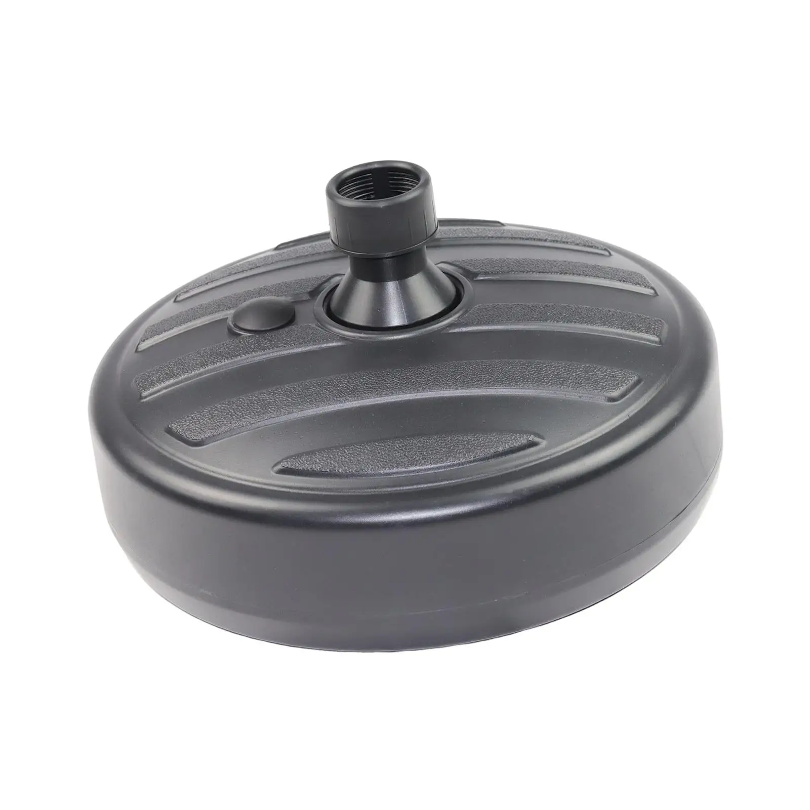 

Parasol Holder Heavy Duty Weight Replacement Round Umbrella Base 13L Garden Parasol Base for Beach Outdoor Poolside Deck Lawn