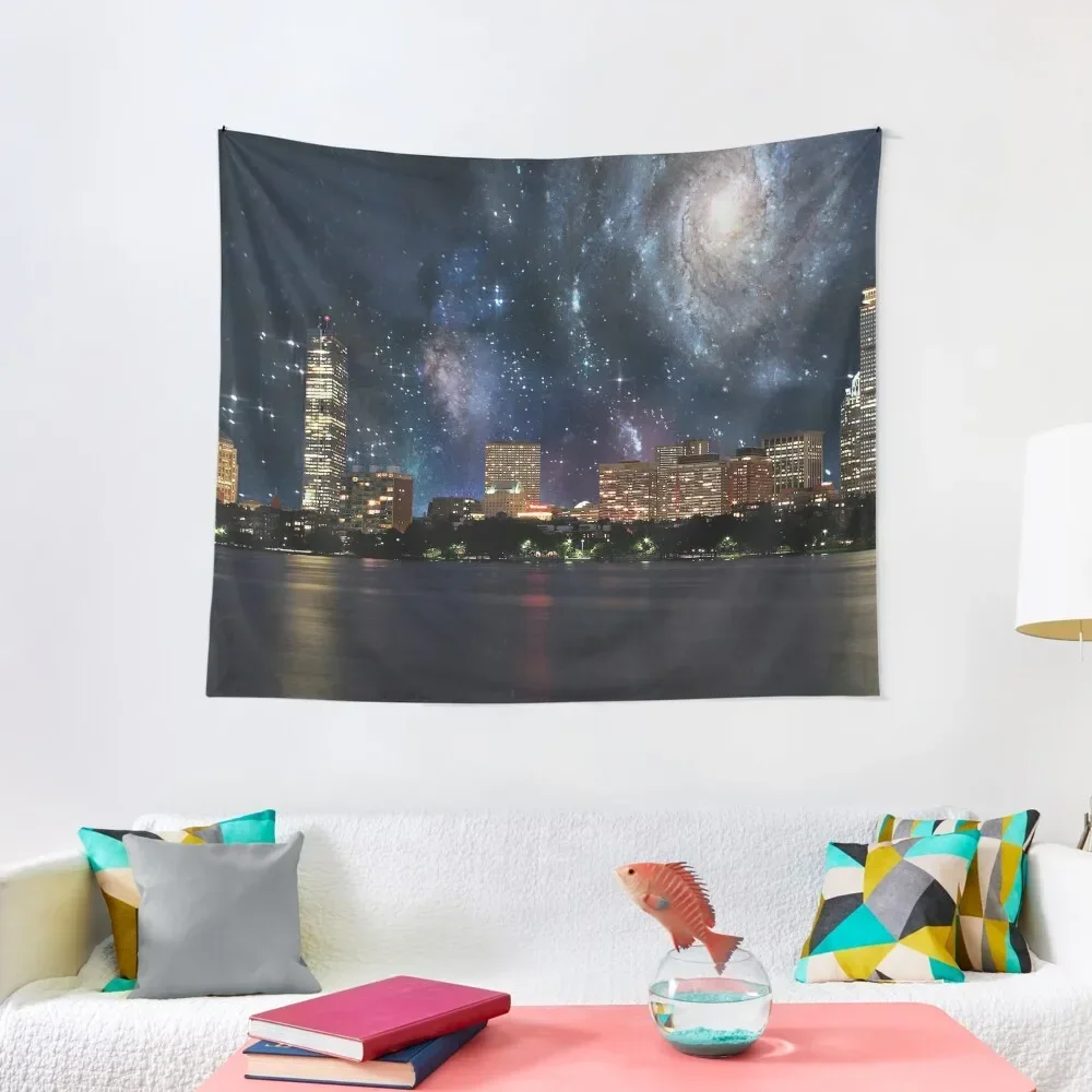 

Spacey Boston Tapestry Wall Mural Cute Decor Decor For Room Tapestry