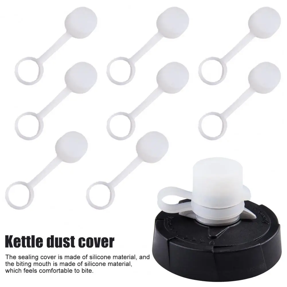 Bicycle Water Bottle 2Pcs Food Grade BPA Free Sealing Dustproof Silicone Water Bottle Mud Caps