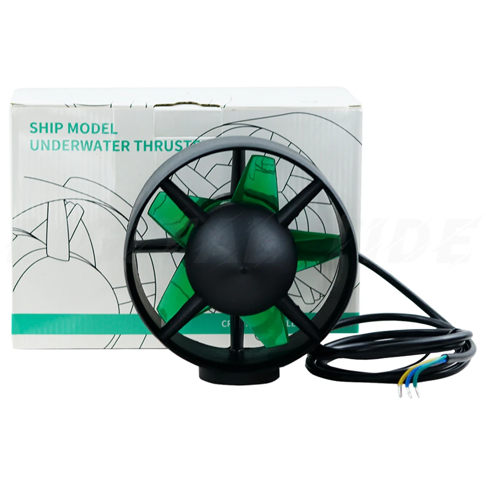 DIY 24V-48V 800W Underwater Thruster Brushless Motor 140Mm 5 Paddle Propeller 13