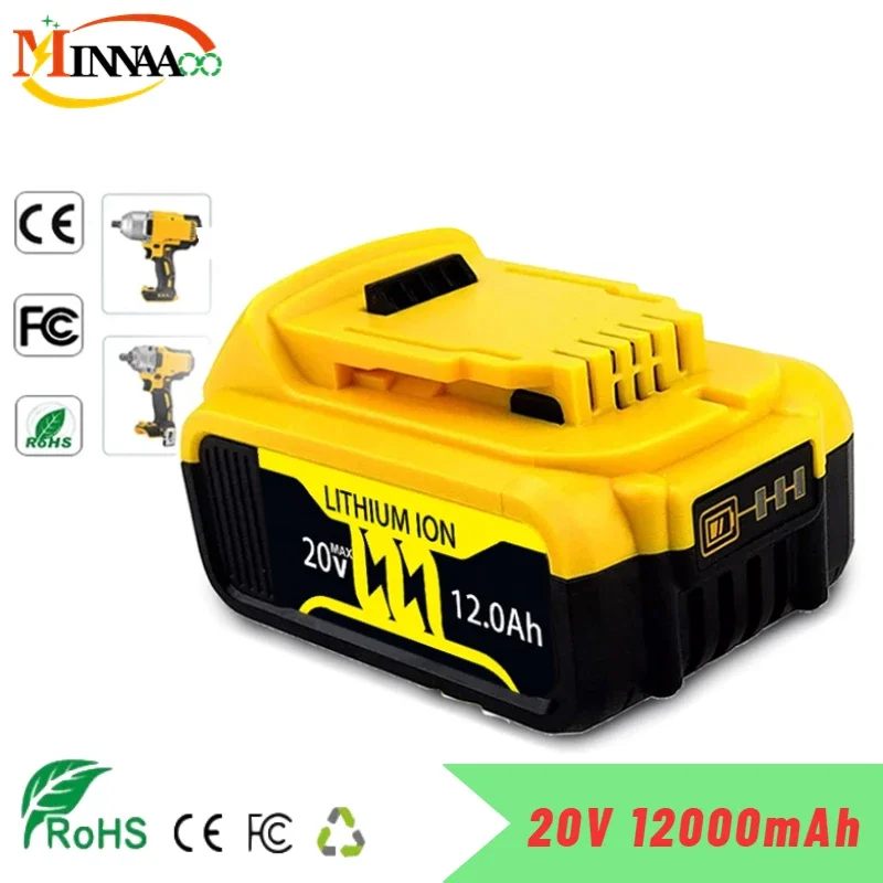 

NEW Battery Compatible with dewalt power Tools 18V 8Ah rechargeable electric tool Lithium batteries 20V 18Volt 18v 5Ah 6Ah 8Ah