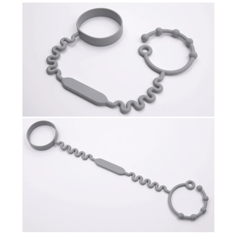 Toy Strap for Baby Silicone Toy Leash Holder for Stroller High Chairs Car to Keep Clean Baby Accessories