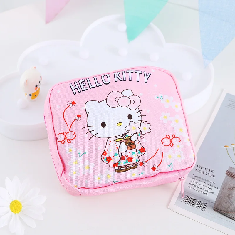 Hello Kitty Sanrio Cartoon Kawaii Storage Bag - KawaiiMerch.com