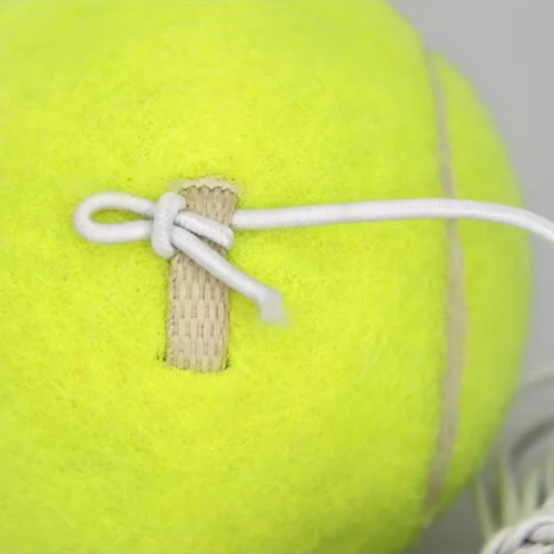 High Elasticity Tennis Balls With 3.8m Elastic Rope Tennis Training Entertainment Ball For Competition Pet Dog Playing Balls