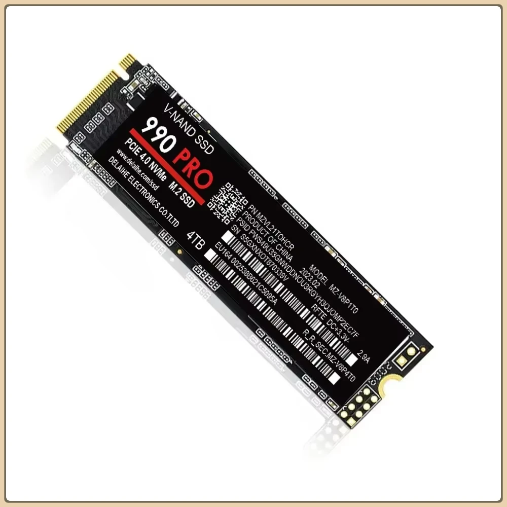 EOENKK SSD high speed 990 PRO PCIe 4.0 NVMe 4.0 M.2 2280 1TB 2TB 4TB SSD Internal Solid State Hard Drive For Laptop PC PS4