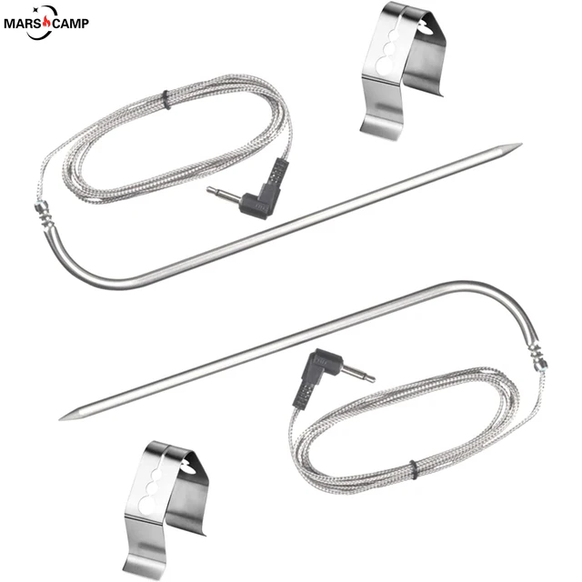 2-Csomag 3,5 Mm-Es Dugóhús Szonda Kompatibilis A Louisiana Grill / Cuisinart Oklahoma Joe Rider Wood Pellet Dohányosával 50152