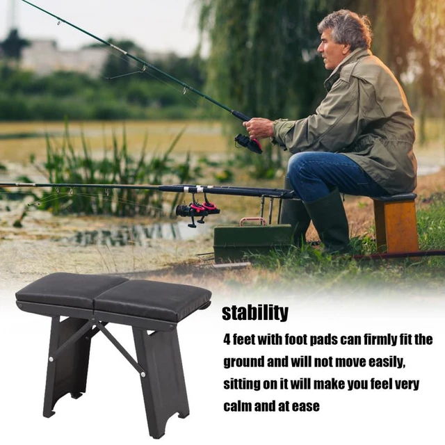 Portable Stool Camping Stool Fishing Small Camping Foot Stool Camping  Supplies Portable Camping stools for Adults Fishing Stool Folding Chair  Portable