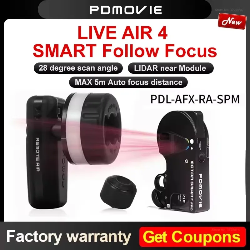 【良品】PDMOVIE REMOTE AIR 4 フォーカス PDMOVIE REMOTE AIR 4 Wireless Follow Focus Kit – CINEGEARPRO SHOP