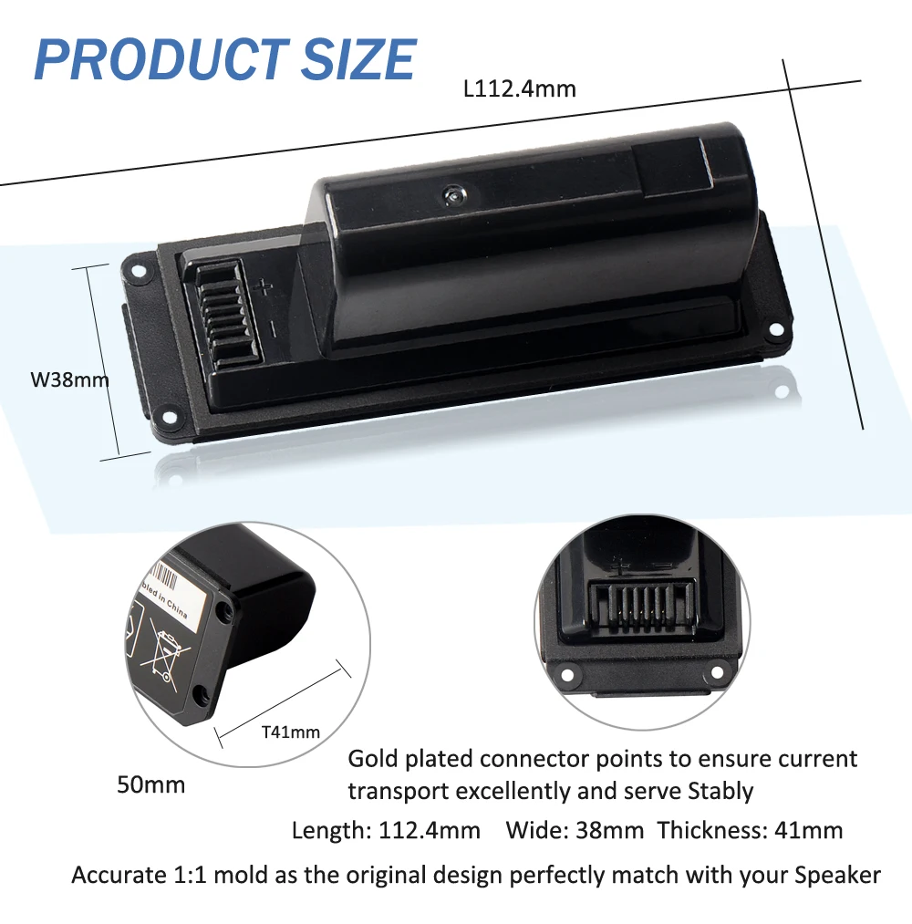 Etesbay 061384 063404 061385 061386 063287 2230mah Bateria Recarregável para Bose Soundlink Mini i Alto-falante Bluetooth 7.4v - Imagem 5