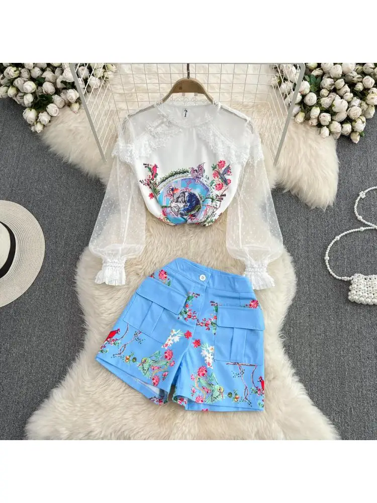 SHORTS & BLOUSE SET KIPENZI