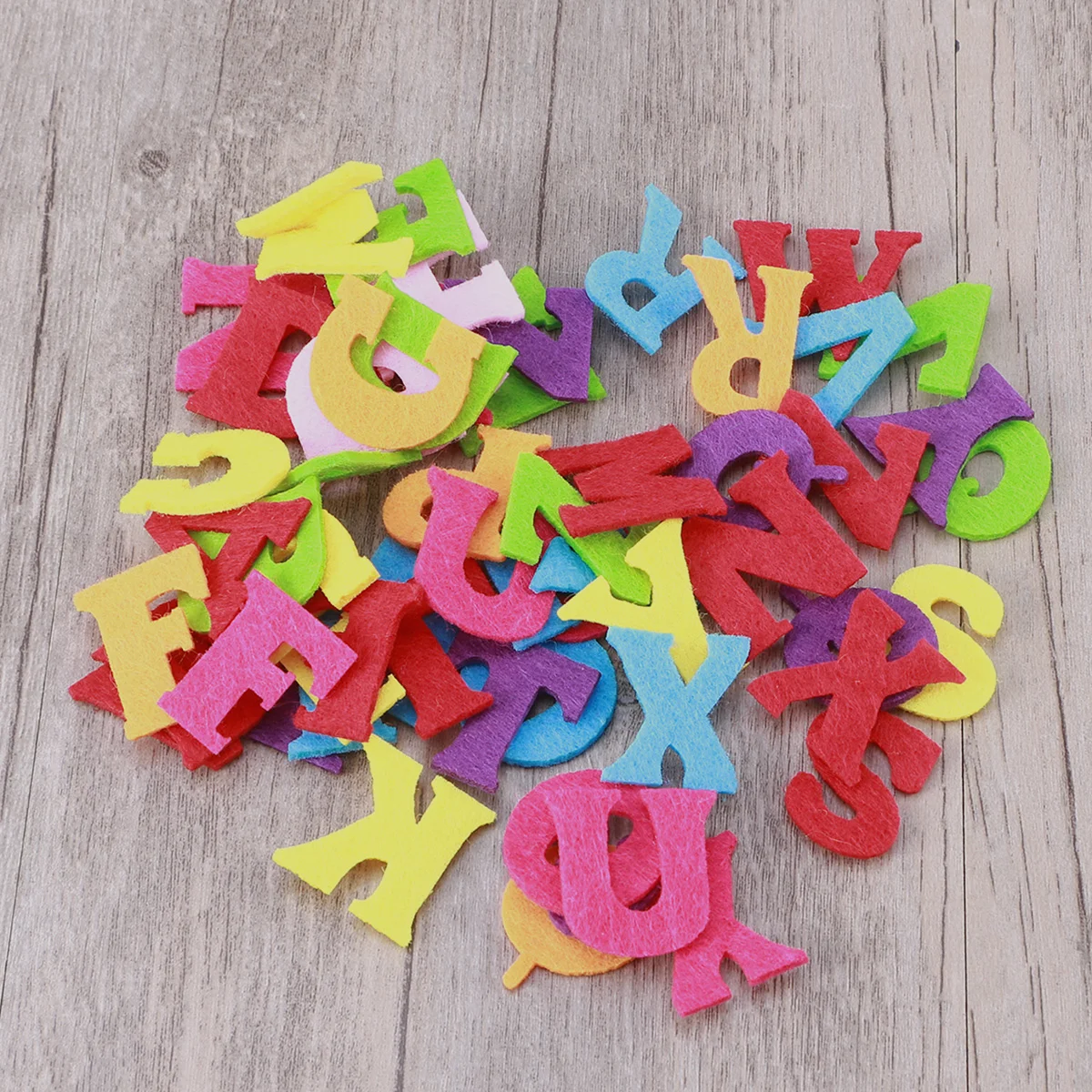 Felt Letters Alphabet Abc Craft Crafts Kids Woven Toys Fabric Diy