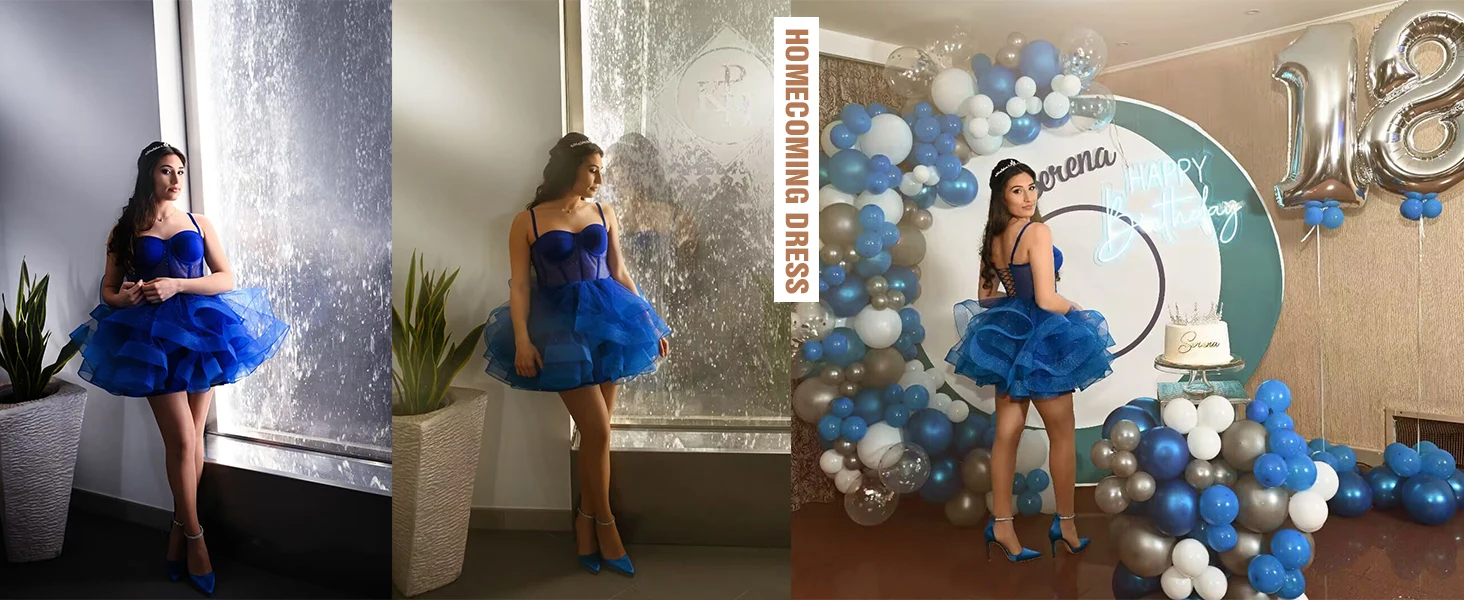 Vestidos de fiesta con corsé y tallas grandes, vestidos formales cortos