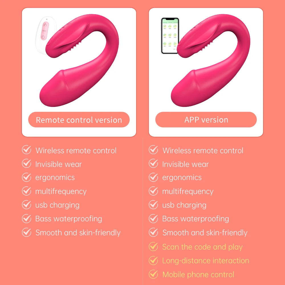 Vibrating Sex Toys Wireless Bluetooth G Spot Vibrator Female Wear Clit Stimulator Massager APP Vibrating Egg Dildo Masturbation Sex Toys for Women