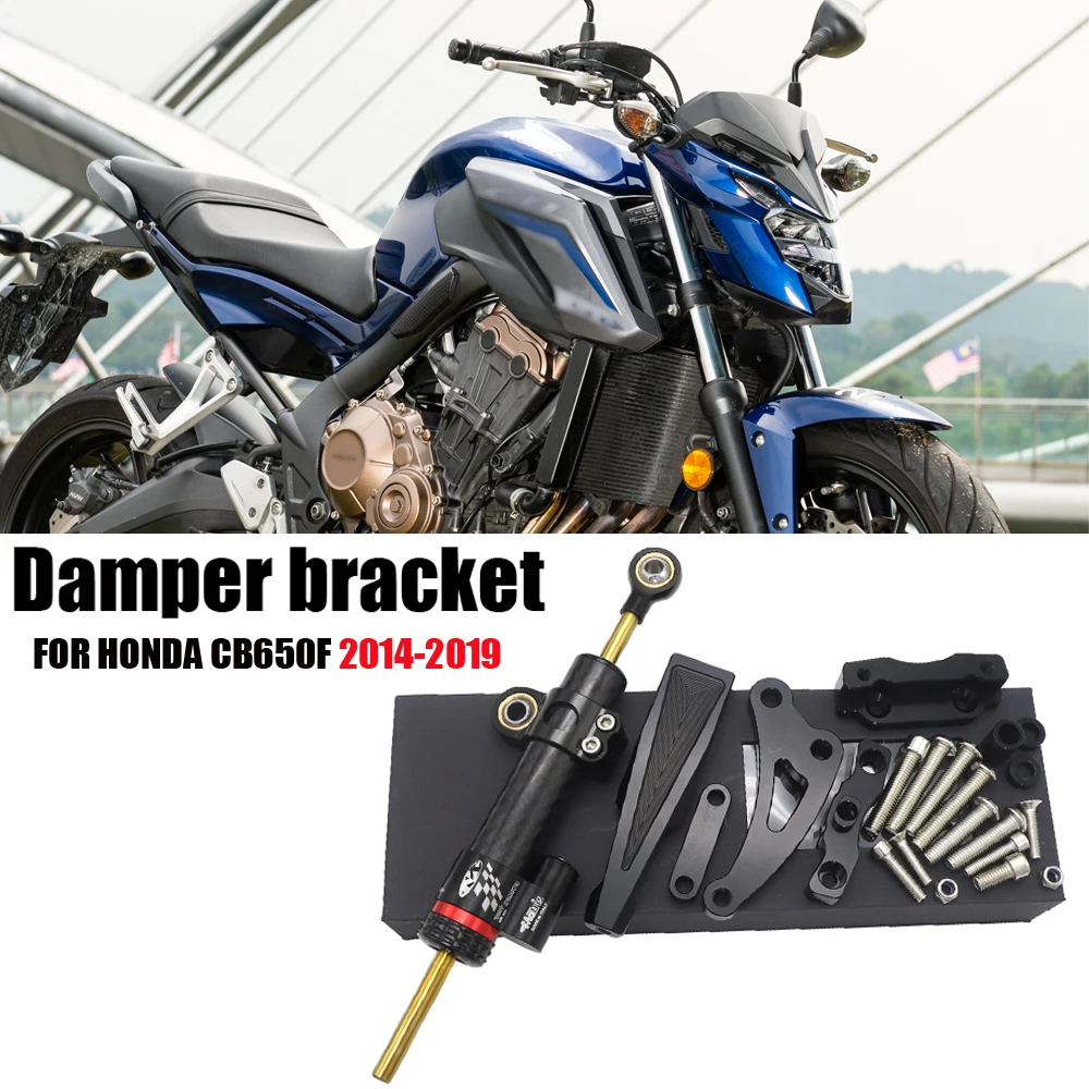 CB650F Motorcycle Accessories Steering Stabilizer Damper Mounting Bracket Kit for Honda CB650F CB 650F 2014 - 2019 2018 2017