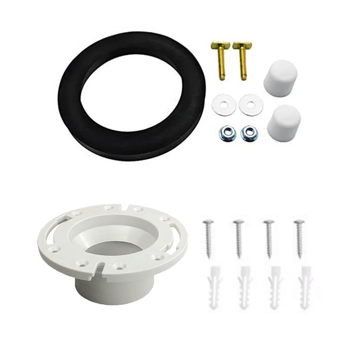 

385345892+385311652+385311658 3Inch Toilet Mounting Base for DOMETIC RV Toilet Seal Kit Parts Toilet