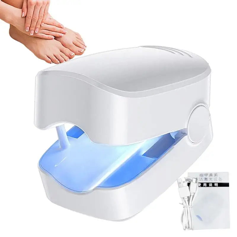 Nail Repair for Toenails Nail Cleaner for Fingernails Toenails Professional Light Device Rechargeable Nail Care Tool Portable yuer free shipping 4heads 80w led mini beam moving head light rgbw or white color dmx controller professional stage dj lighting