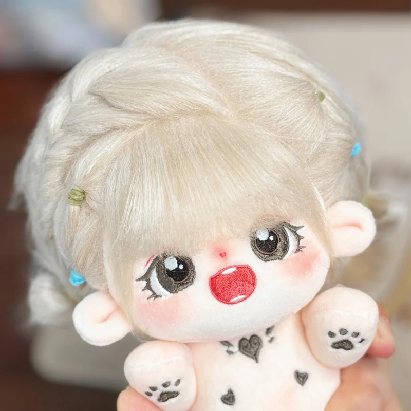 thumbnail image 1 of Muñeca de algodón de felpa Kawaii, figura de súper estrella rellena, muñecas lindas de cuerpo gordo, flores de cerezo, muñeca de niña que puede cambiar la ropa, regalo, 1 of 5