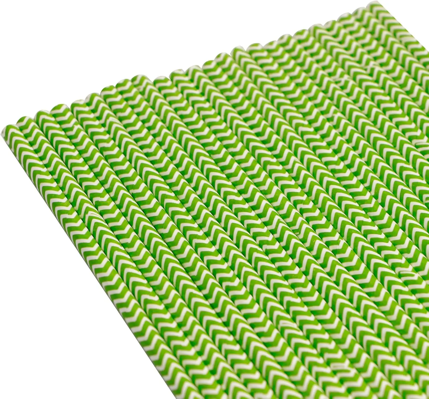 [5000pcs] Green Paper Straws for Drinking Green Disposable Straws Disposable for Decorations and Party Supplies