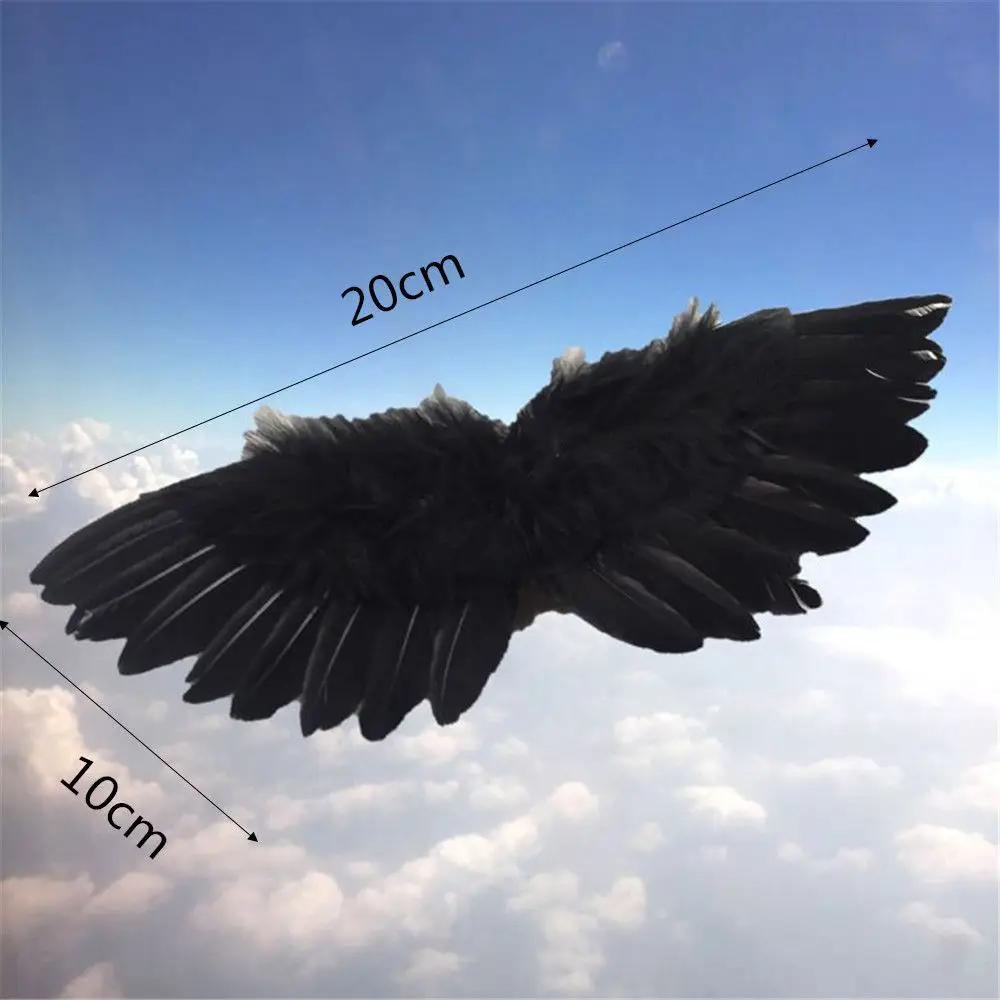 Mini Feather Angel Wing Prop for Dolls and Costume