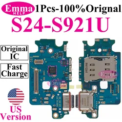 Enhanced USB Charging Port Board Dock Connector Flex Cable - Premium Quality (1x S24 S921U)