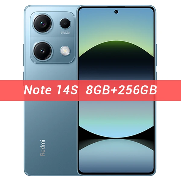 Xiaomi Redmi Note 14S Global Version NFC 256GB 6.67